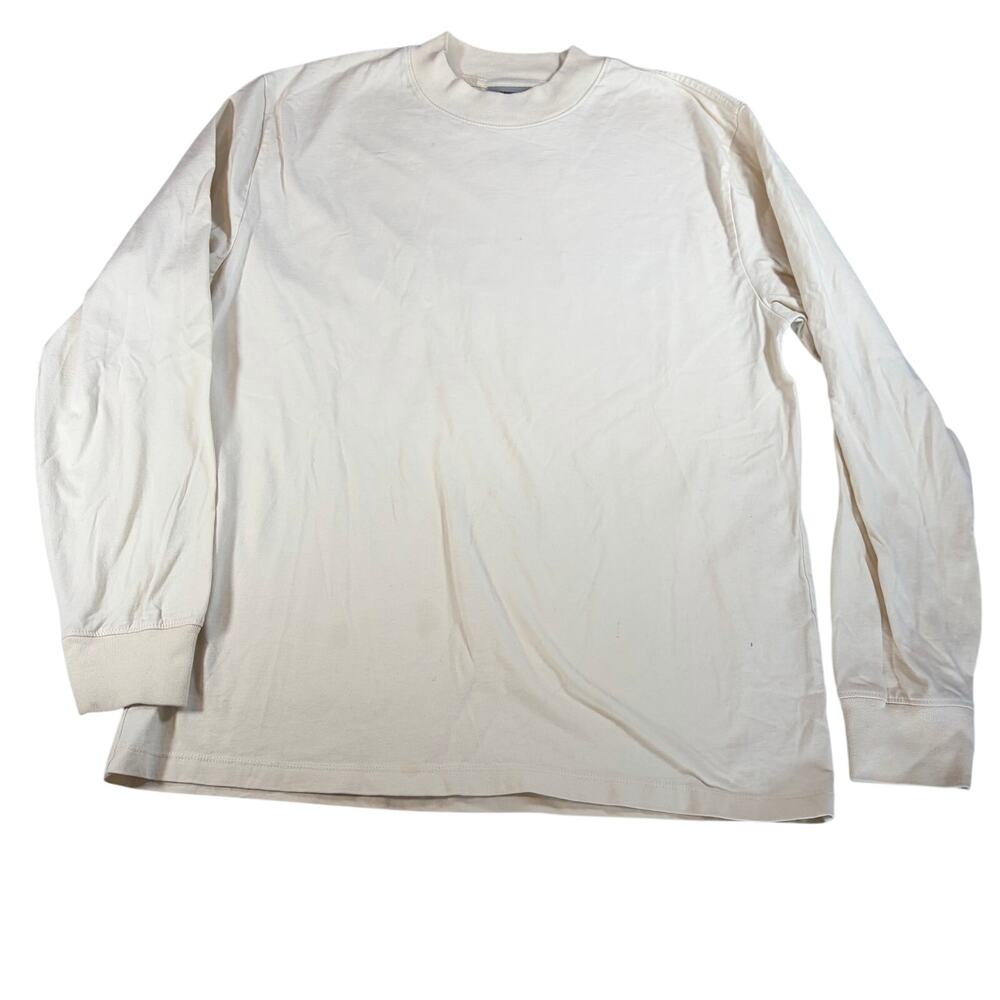 Essentials Fear of god womens cream long sleeve T shirt.  Size S. streetwear